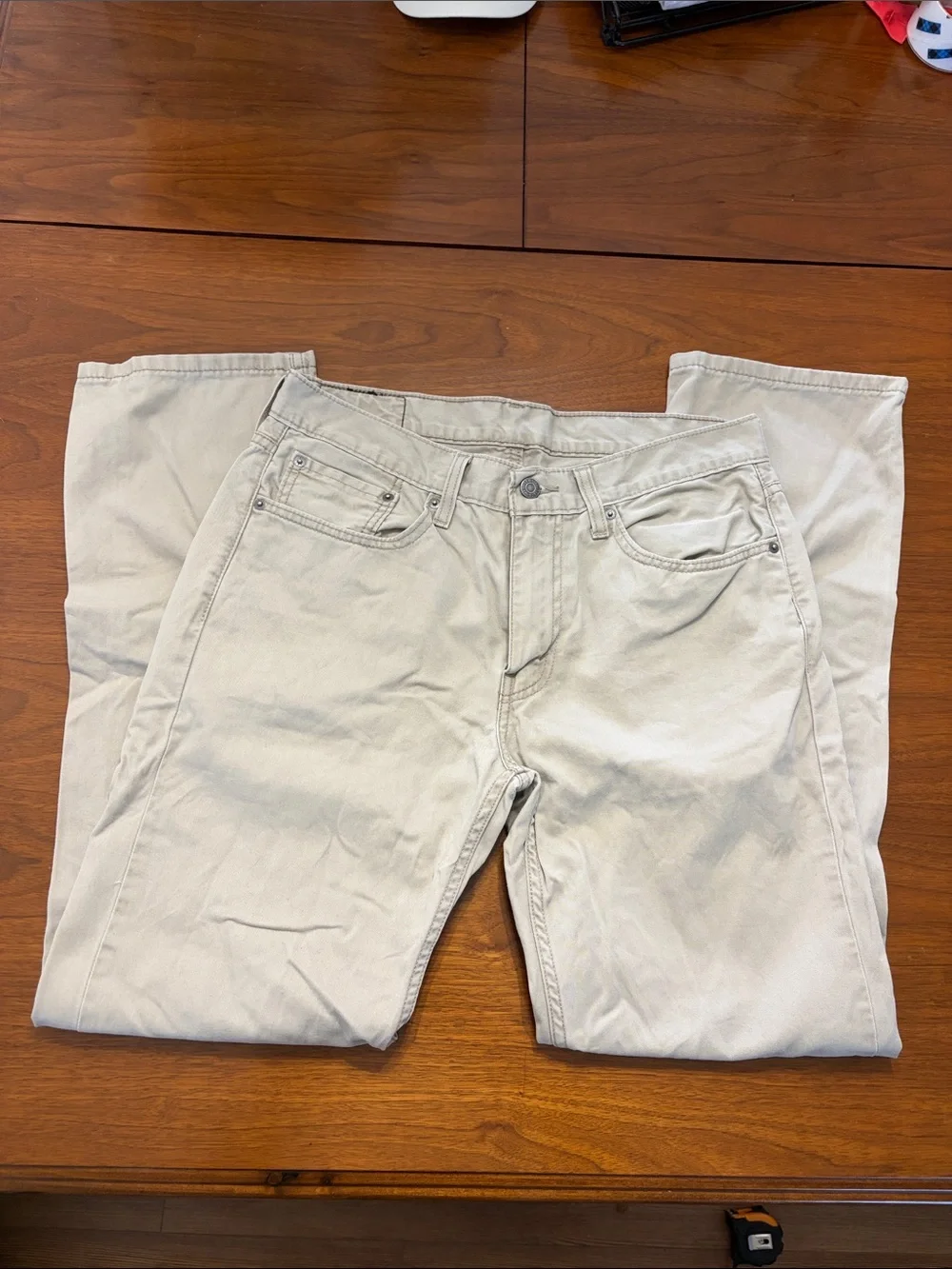 Men's Straight Fit Khaki Pants- Classic Casual Style